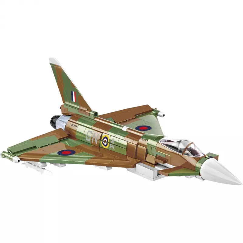 Konstruktorius Cobi Eurofighter Typhoon FGR4 „GiNA“ – 577 dalių, nuo 8 metų, šviesiai pilka/žalia/ruda