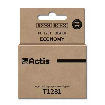 Actis KE-1281 rašalas (Epson T1281 pakaitalas; Standartinis; 15 ml; juoda)