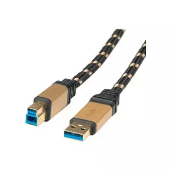 ROLINE Gold USB laidas - USB A (kištukas) į USB B (kištukas)