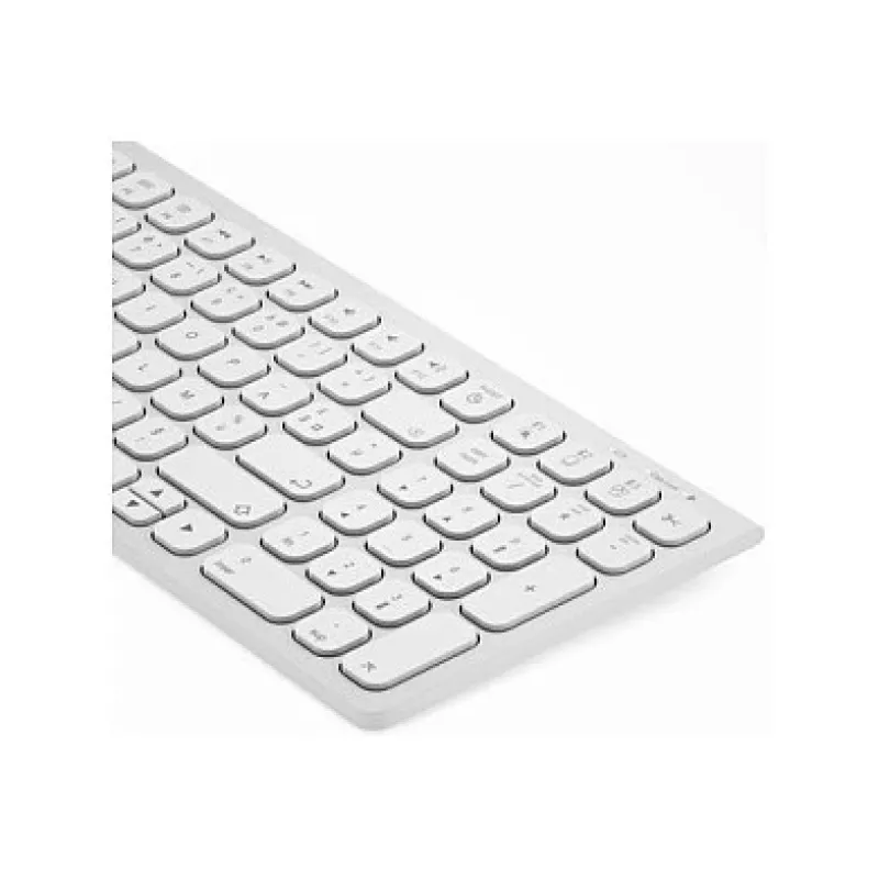 Alogic Echelon Compact USB-C BT klaviatūra vokiška + pelė balta - belaidė klaviatūra USB-C