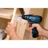 Bosch GSR 12V-15 Professional belaidis gręžtuvas-suktuvas 650 g juoda, mėlyna, raudona, sidabrinė