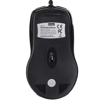 Activejet AMY-083 laidinė pelė USB (optinė; 1000 DPI; juoda)