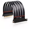 PCI-E ilgintuvas Thermaltake TT Premium 300mm su 90 laipsnių adapteriu