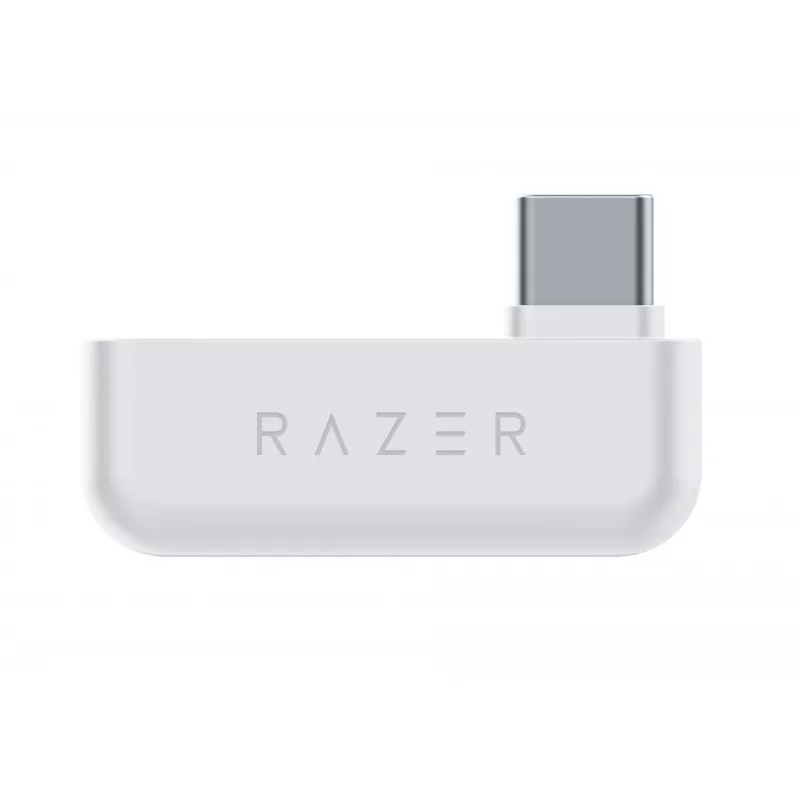 Ausinės Razer Barracuda X belaidės ir laidinės žaidimams USB-C Bluetooth balta