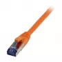 Synergy 21 Patch kabelis RJ45 CAT6A 500MHz 5m oranžinis S-STP S/FTP TPE Superflex AWG26