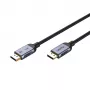UNITEK C1628GY01-5M DisplayPort kabelis, juoda/pilka, 5 m