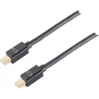 DisplayPort kabelis ShiverPeaks BS10-51035 2m Mini DisplayPort juodas