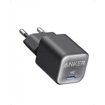Vidinis kintamosios srovės įkroviklis Anker 511 Nano 3 — 30W, 1× USB-C, 100–240V, Juodas