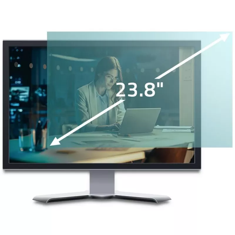 Monitorio ekrano apsauginė plėvelė QOLTEC 51075 23,8 colio, nuo mėlynos šviesos, matinė, neblizganti