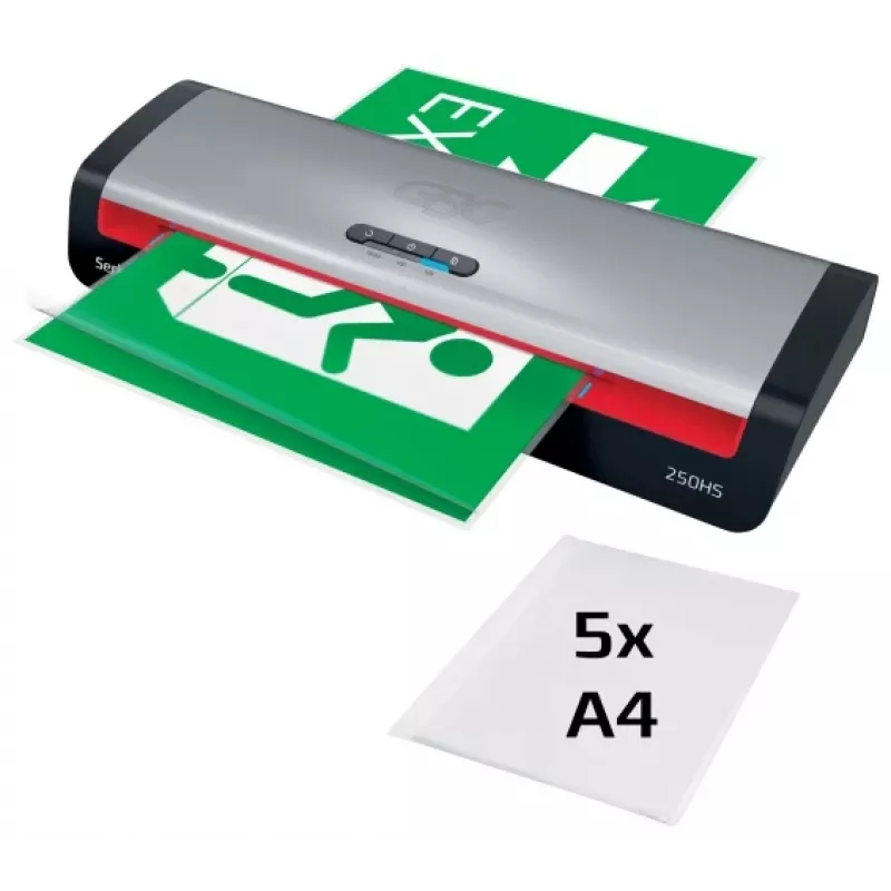 Laminatorius GBC 4410071EU A4 su 2-ritinių sistema, skirtas kreditinių kortelių ir dokumentų laminavimui