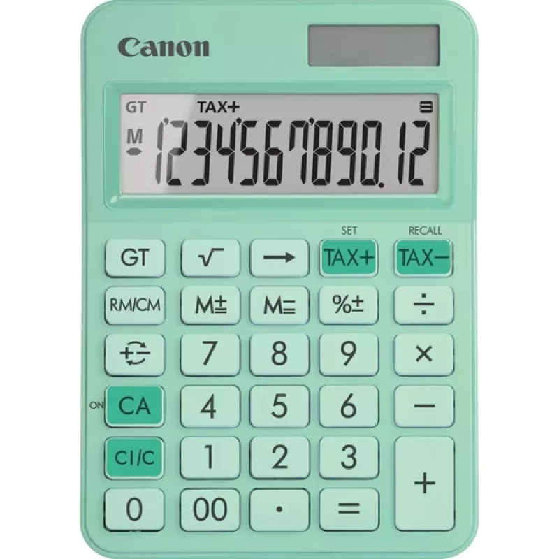 Pagrindinis skaičiuotuvas Canon LS-125KB 12 skaitmenų žalias