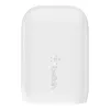 Belkin WCB007vfWH 37W dviejų prievadų greitasis AC sieninis įkroviklis, baltas