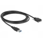 USB laidas DeLOCK 83599 USB 3.2 Gen 1 3m USB A Micro-USB B juodas
