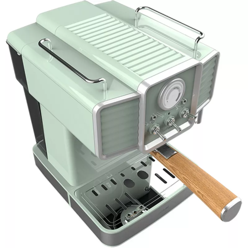 Cecotec 1576 Power Espresso 20 Tradizionale Light kavos aparatas espresso, 20 bar, 1350 W, 1,5 l, šviesiai žalias