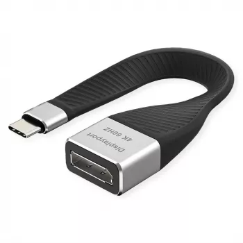 ROTRONIC-SECOMP Roline – adapterio laidas USB-C (kištukas) į DisplayPort (lizdas)