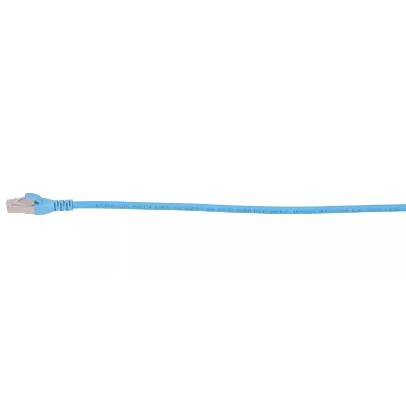 Extralink Cat.6A S/FTP LAN jungiamasis laidas 2m, varinis tinklo kabelis vytos poros 10Gbit/s