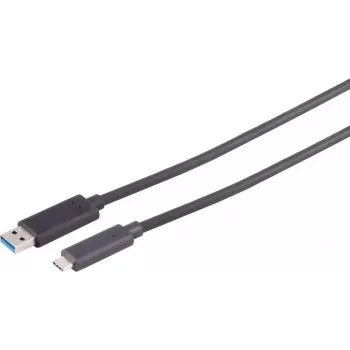 USB-A adapterinis laidas ShiverPeaks 30-38085 USB-C 3.2 5G 15 m