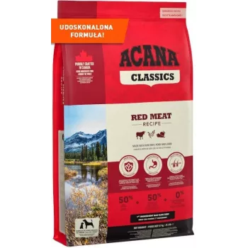 ACANA Classics Red Meat - sausas šunų ėdalas - 9,7 kg