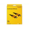 HDMI kabelis DeLOCK 85728 1,5 m Type A juodas auksuotas