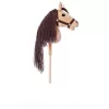 Arklinkas ant lazdos HOPPIHORSE Hobby Horse A3 smėlio spalvos