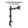 Monitoriaus laikiklis 17-32 col., 10 kg maks., plieninis LogiLink BP0215