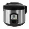 Ryžių virimo aparatas Mesko MS 6411, juodas, nerūdijantis plienas, 1000 W