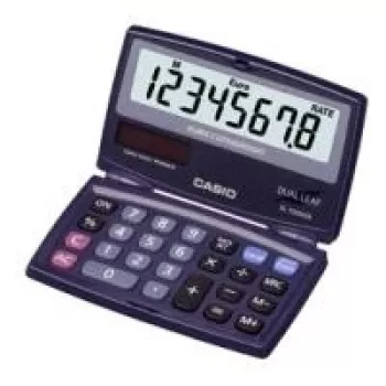 Casio SL-100VER – Skaičiuotuvas – 8 skaitmenys – saulės elementas, baterija (SL-100VER)