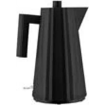 Alessi MDL06/1 B Plisse elektrinis virdulys 100 cl, juodas (MDL06/1 B)