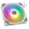 120 mm PWM ventiliatorių rinkinys BitsPower Notos RGB — baltas, 5 vnt. (BPTA-FX1812NTWH-5)