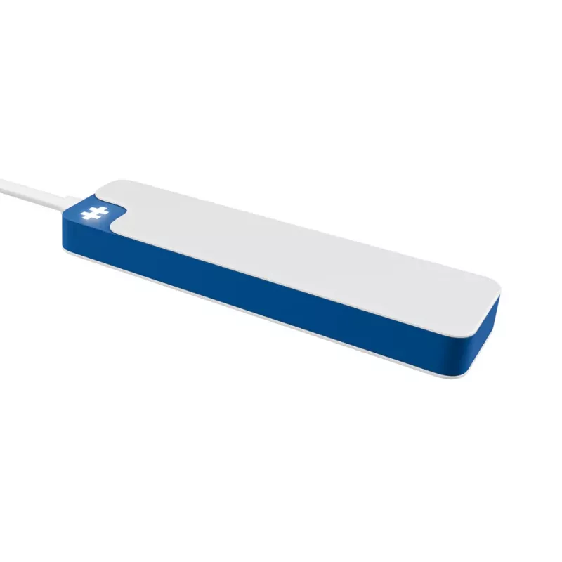 USB-C šakotuvas HYPER HyperDrive Flex HD5200BUGL — 4 prievadai, mėlynas