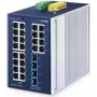 Valdomas pramoninis tinklo jungiklis PLANET IGS-4215-24T4X 24 prievadų Gigabit Ethernet