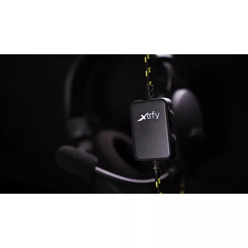 Ausinės CHERRY x XTRFY H2, žaidimų ausinės, optimizuotos e-sportui (XG-H2)