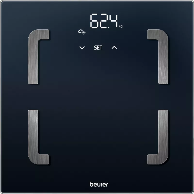 Beurer BF 880 WIFI kūno analizatoriaus svarstyklės, 180 kg, juodos (76008)