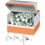 OBO Bettermann ISO-Nail laikiklių rinkinys, skersmuo 10–14 mm, pilka, 100 vnt. (2228858)