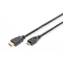 Digitus ASSMANN HDMI kabelis, Mini-HDMI (vyriškas) – HDMI (vyriškas), 3 m, dviguba izoliacija, juoda (AK-330106-030-S)