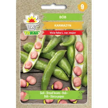 Pupelės „Crimson Bean Toraf“ daržovių sėklos, 30g pakuotė