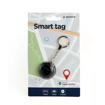 Gembird Smart Tag juodas