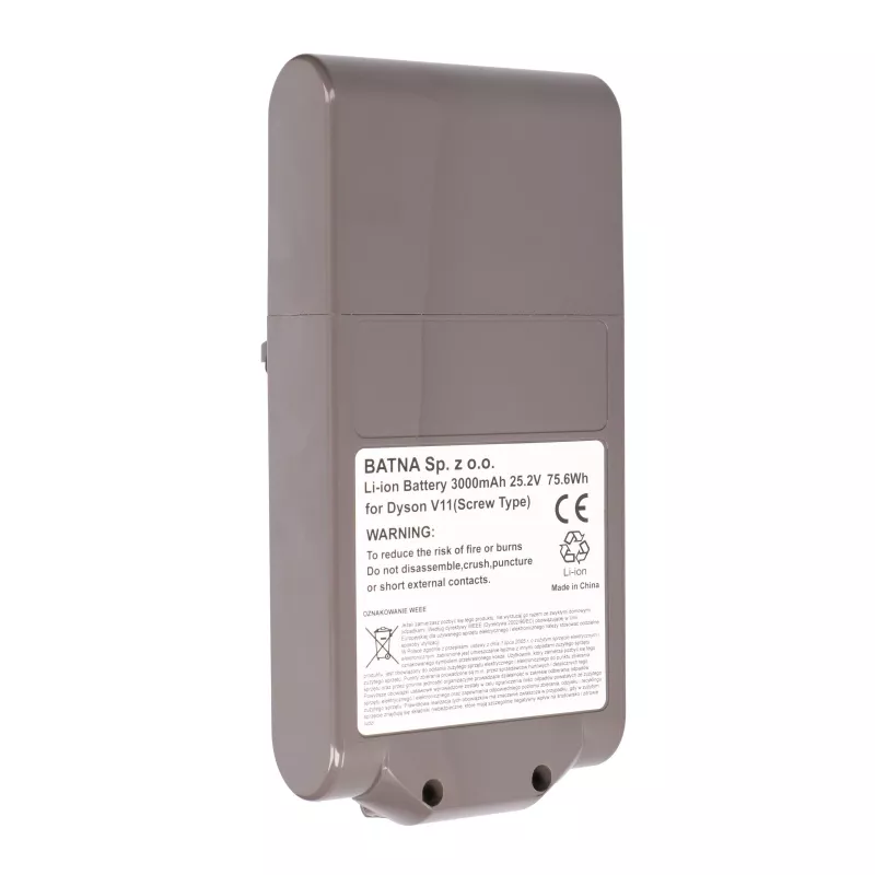Baterija Dyson dulkių siurbliui V11 Screw 25,2V 3000mAh