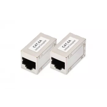 Digitus CAT 6A modulinės movos ekranuotos 2 vnt RJ-45 auksuoti kontaktai