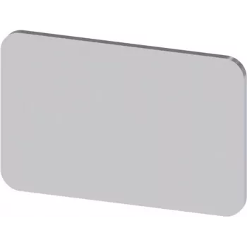Siemens 3SU1900-0AD81-0AA0 identifikavimo lentelė 17,5x27 sidabrinė