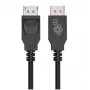 DisplayPort kabelis 2 m juodas M/M v 2.1