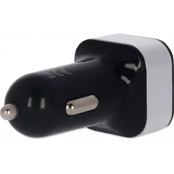 Automobilinis įkroviklis TECHNISAT CARCHARGER DUAL USB CE su dviem USB prievadais