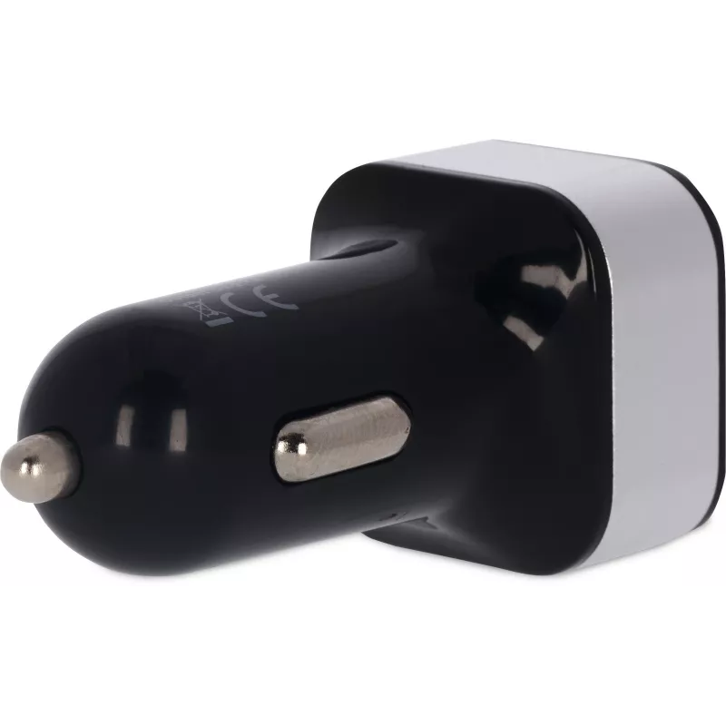 Automobilinis įkroviklis TECHNISAT CARCHARGER DUAL USB CE su dviem USB prievadais