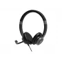 PORT CONNECT | Stereo USB ausinės PRO ON'R 300 | Laidinės | Ant ausų | Triukšmo slopinimas | Juodos