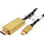 ROLINE 11.04.5847 USB grafikos adapteris 3840 x 2160 pikseliai Juodas - Auksinis (11.04.5847)