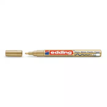 Edding 751 auksinis markeris aukso baltas 1 mm