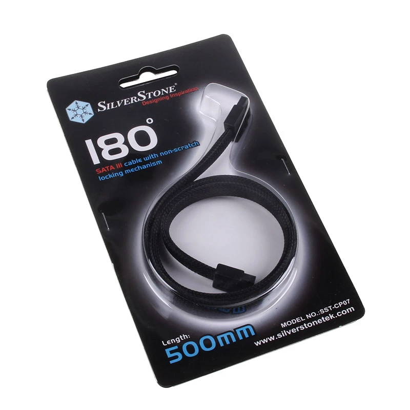 SilverStone CP07 SATA kabelis - Serial ATA 150/300/600 - SATA (W)