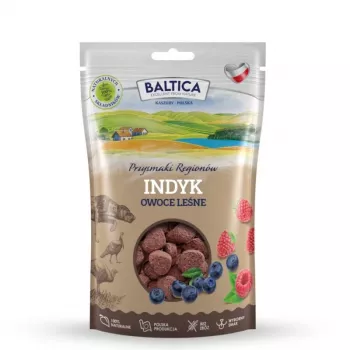 BALTICA regioniniai skanėstai Kalakutiena su miško uogomis - šunų skanėstas - 100g