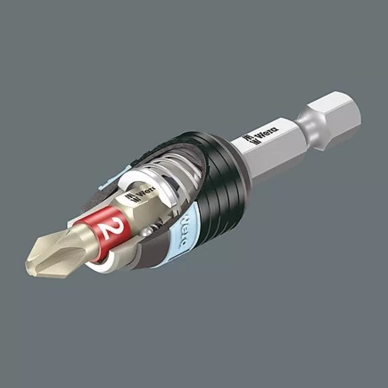 Wera Bit-Check 10 Stainless 1 atsuktuvo antgalių komplektas, 10 dalių