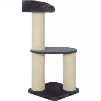 Dėžė katėms ZOLUX Big Cat 2 – sisalinis, 505×505×1120 mm, juoda, 15,3 kg